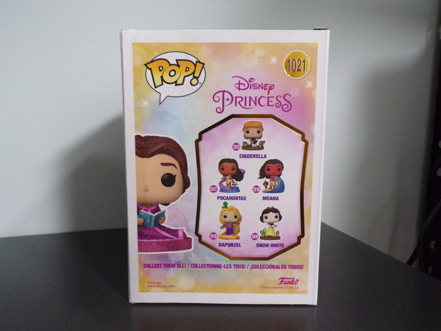 Funko Pop! Disney Princess - Belle Hot Topic Exclusive Diamond Collection #1021