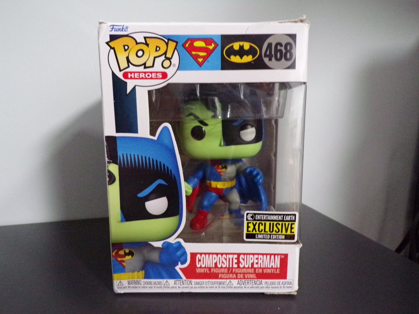 Funko Pop Superman/Batman - Composite Superman Entertainment Exclusive #468