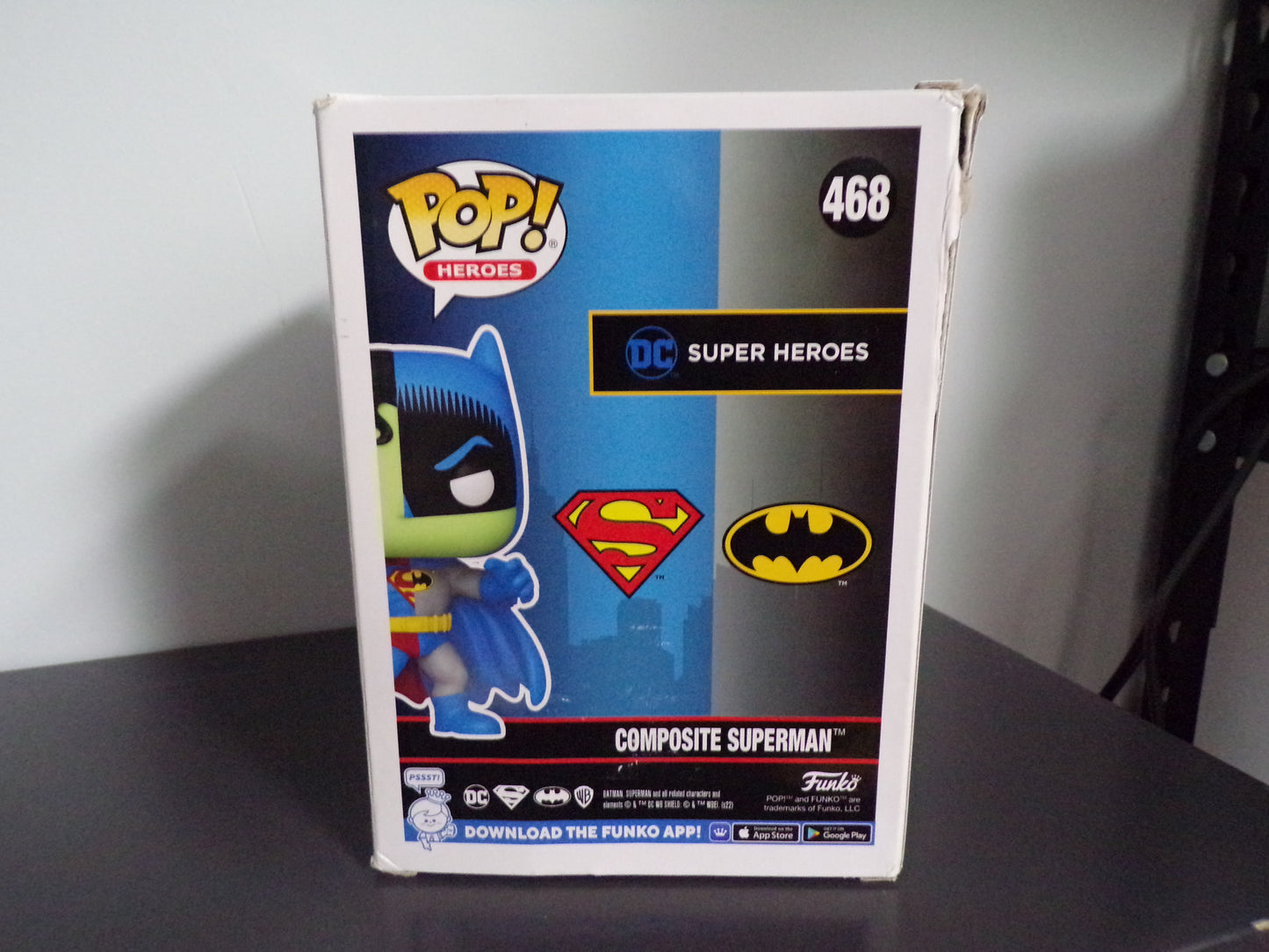 Funko Pop Superman/Batman - Composite Superman Entertainment Exclusive #468