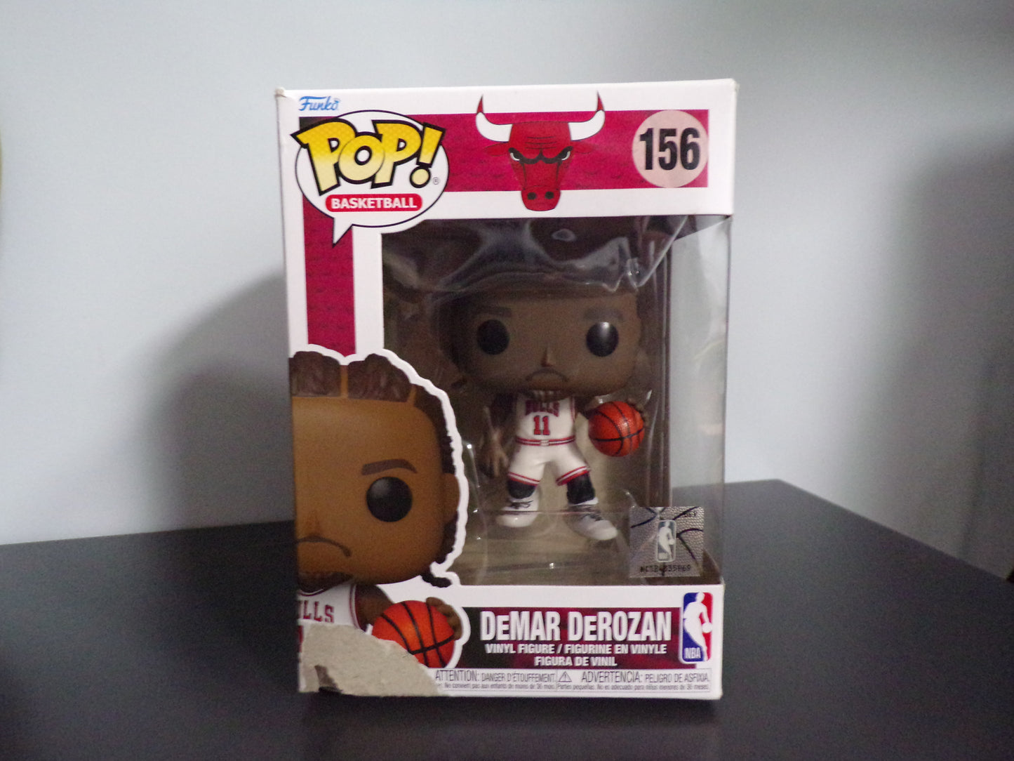 Funko Pop NBA Chicago Bulls - DeMar DeRozan #156