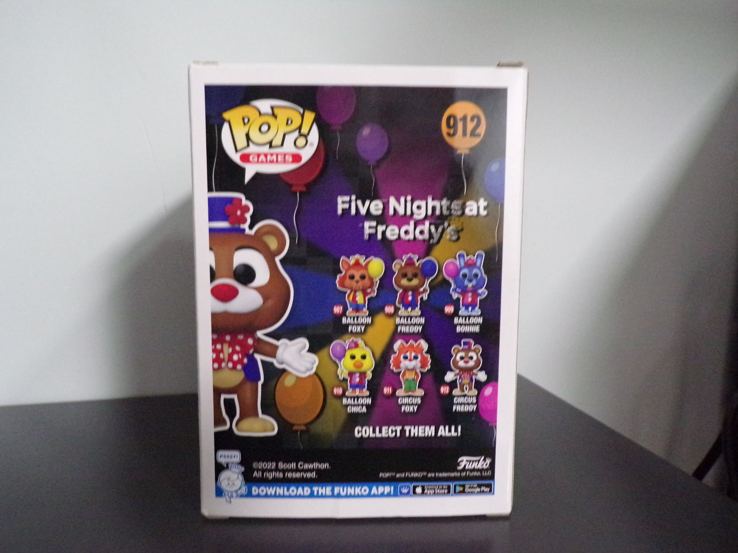 Funko Pop! Five Nights at Freddy's - Circus Freddy #912