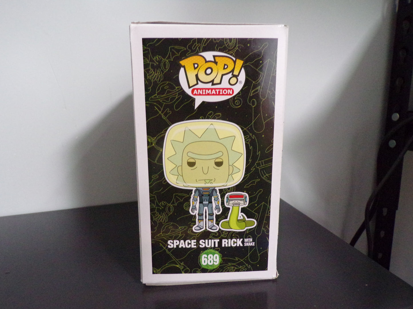 Funko Pop! Rick and Morty - Space Suit Rick with Snake #689
