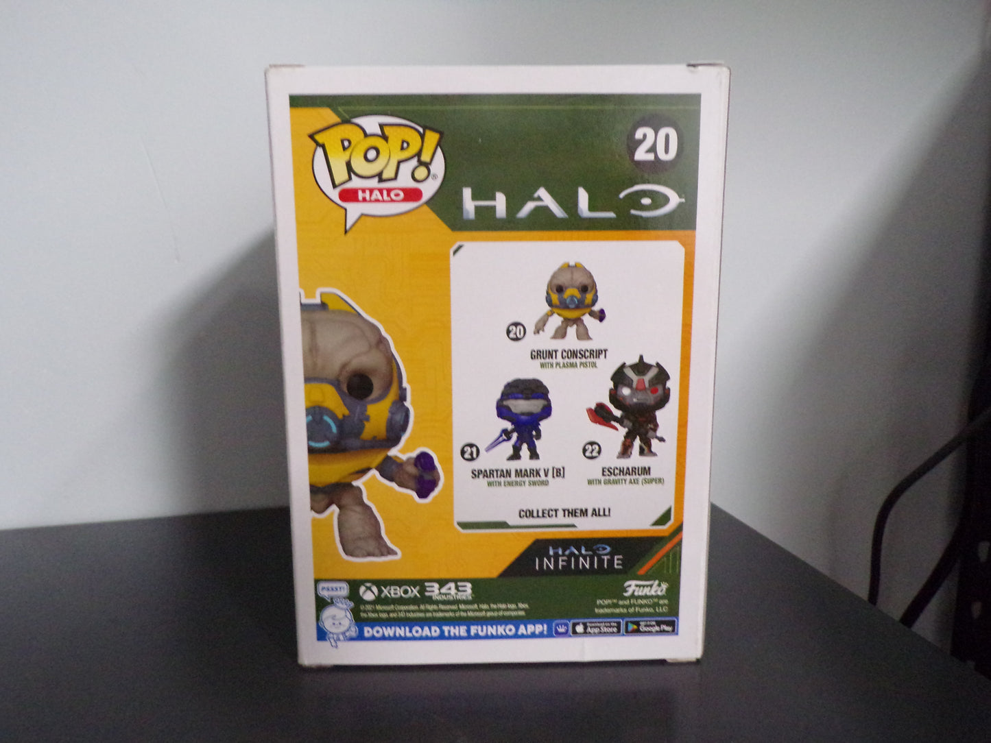 Funko Pop! Halo - Grunt Conscript with Plasma Pistol #20