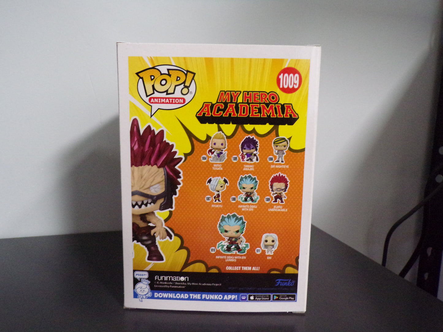 Funko Pop! My Hero Academia - Eijiro Unbreakable Gamestop Exclusive #1009