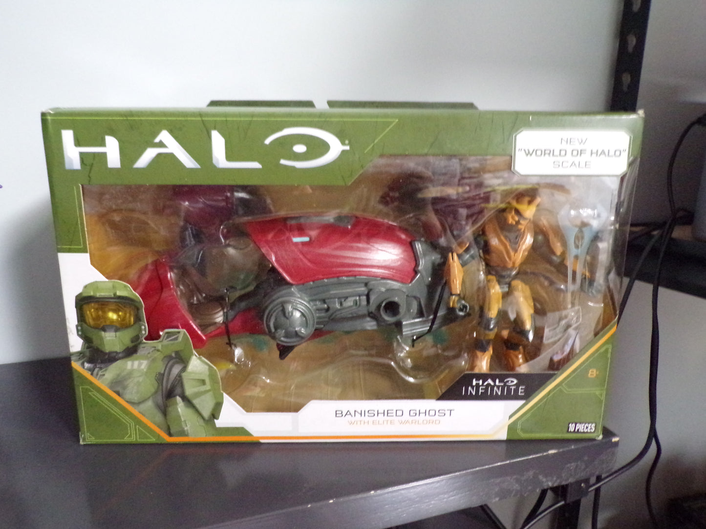 Halo Banished Ghost with Elite Warlord Action Figure