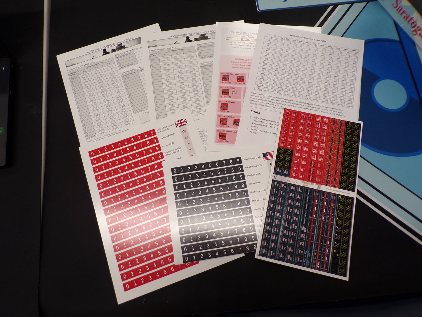 Revolution Games - Washington's Crossing Board Game