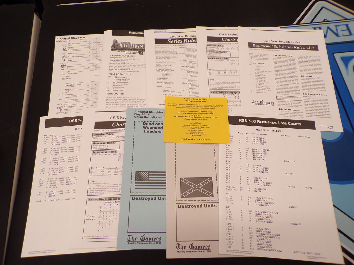 Multi-Man Publishing A Fearful Slaughter Board Game