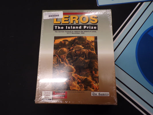 The Gamers Leros The Island Prize Board Game SEALED