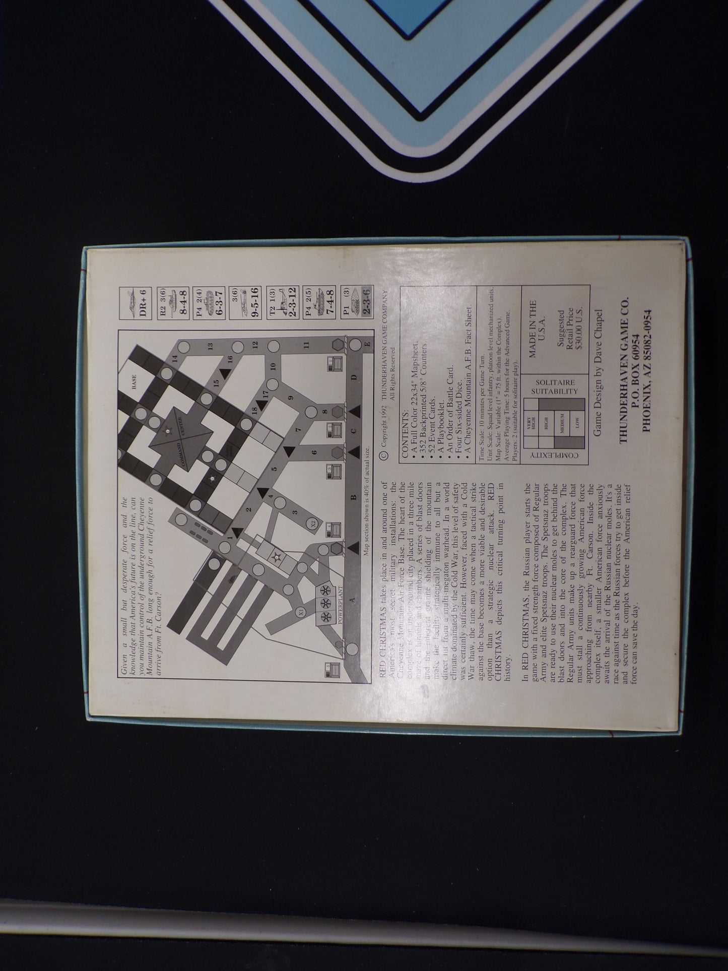 Thunderhaven Game Company Red Christmas Board Game