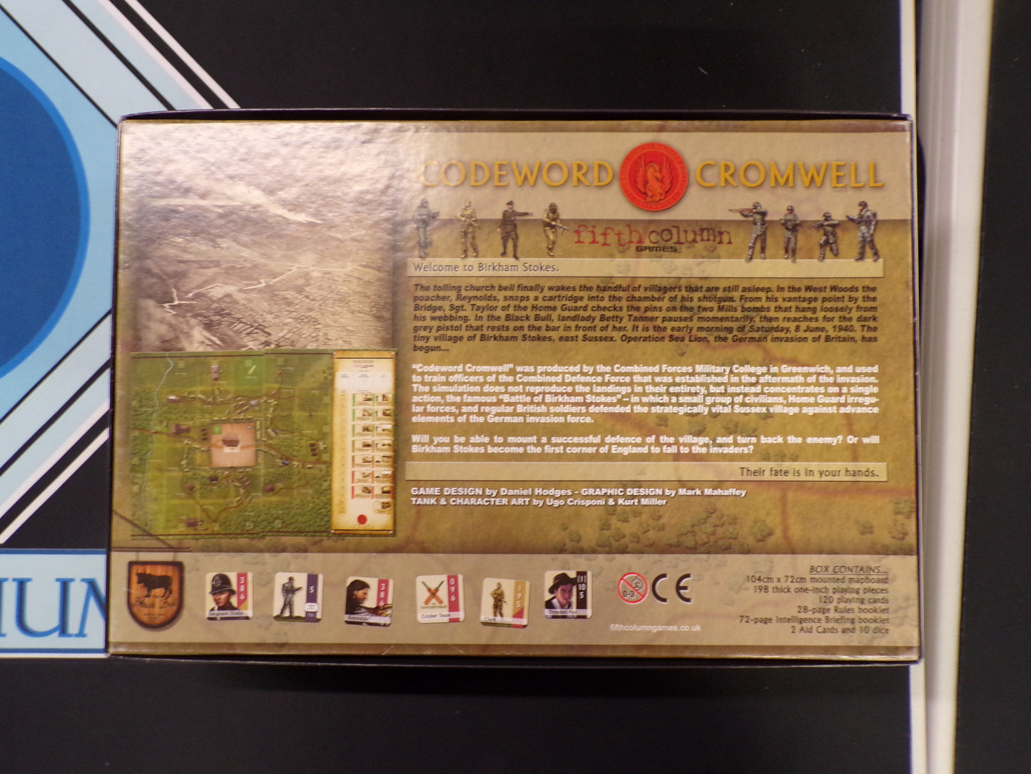 Codeword Cromwell The German Invasion of England, 8 June 1940 Board Game