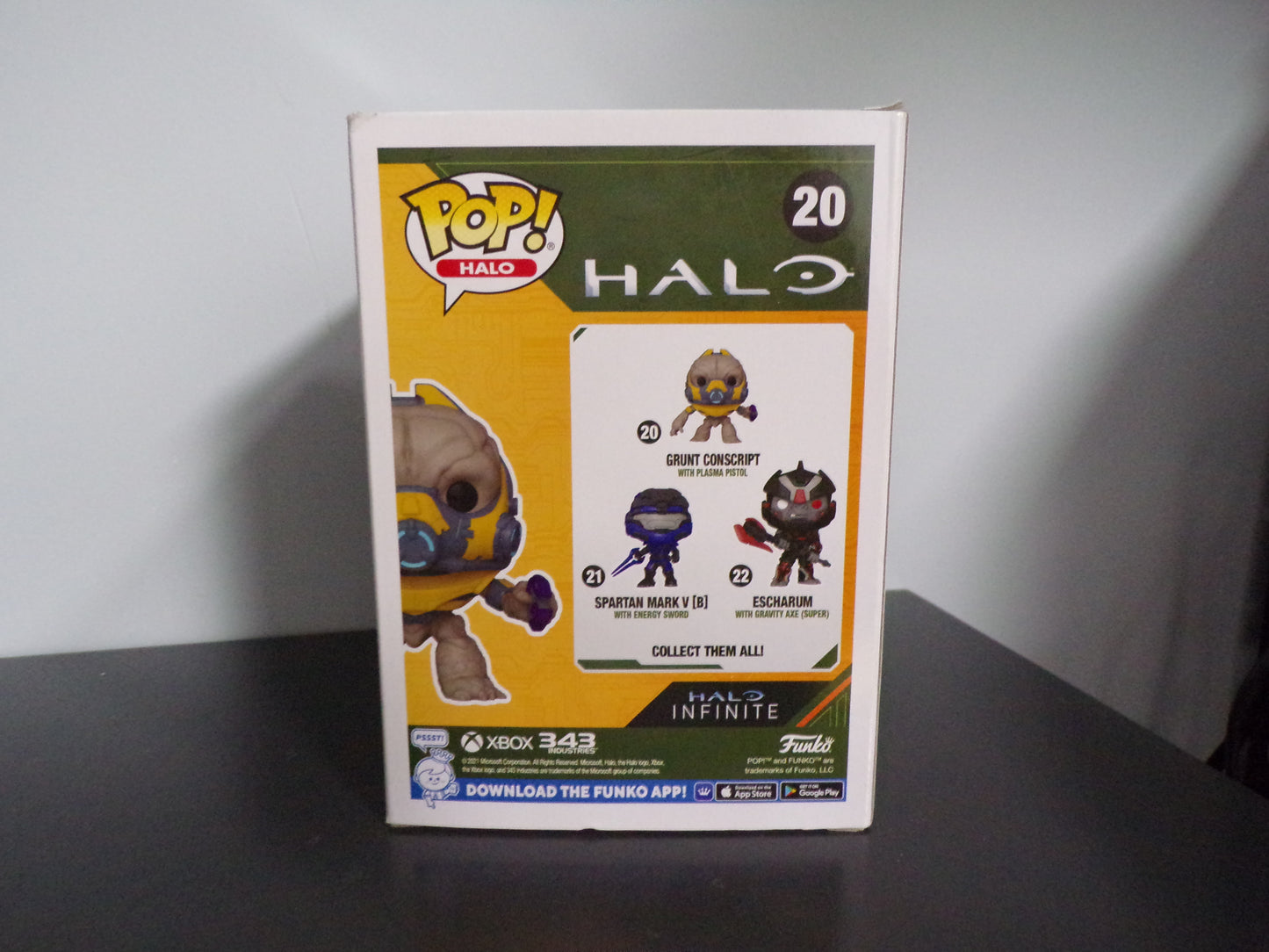 Funko Pop Halo - Grunt Conscript with Plasma Pistol #20