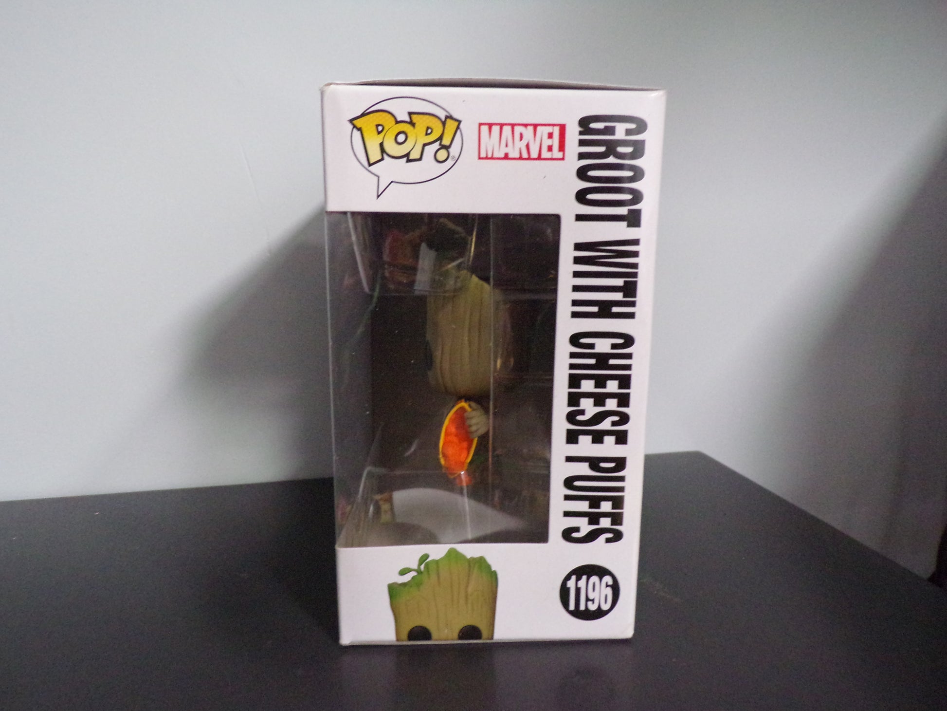 Marvel: Groot With Cheese Puffs (#1196) FUNKO Pop!