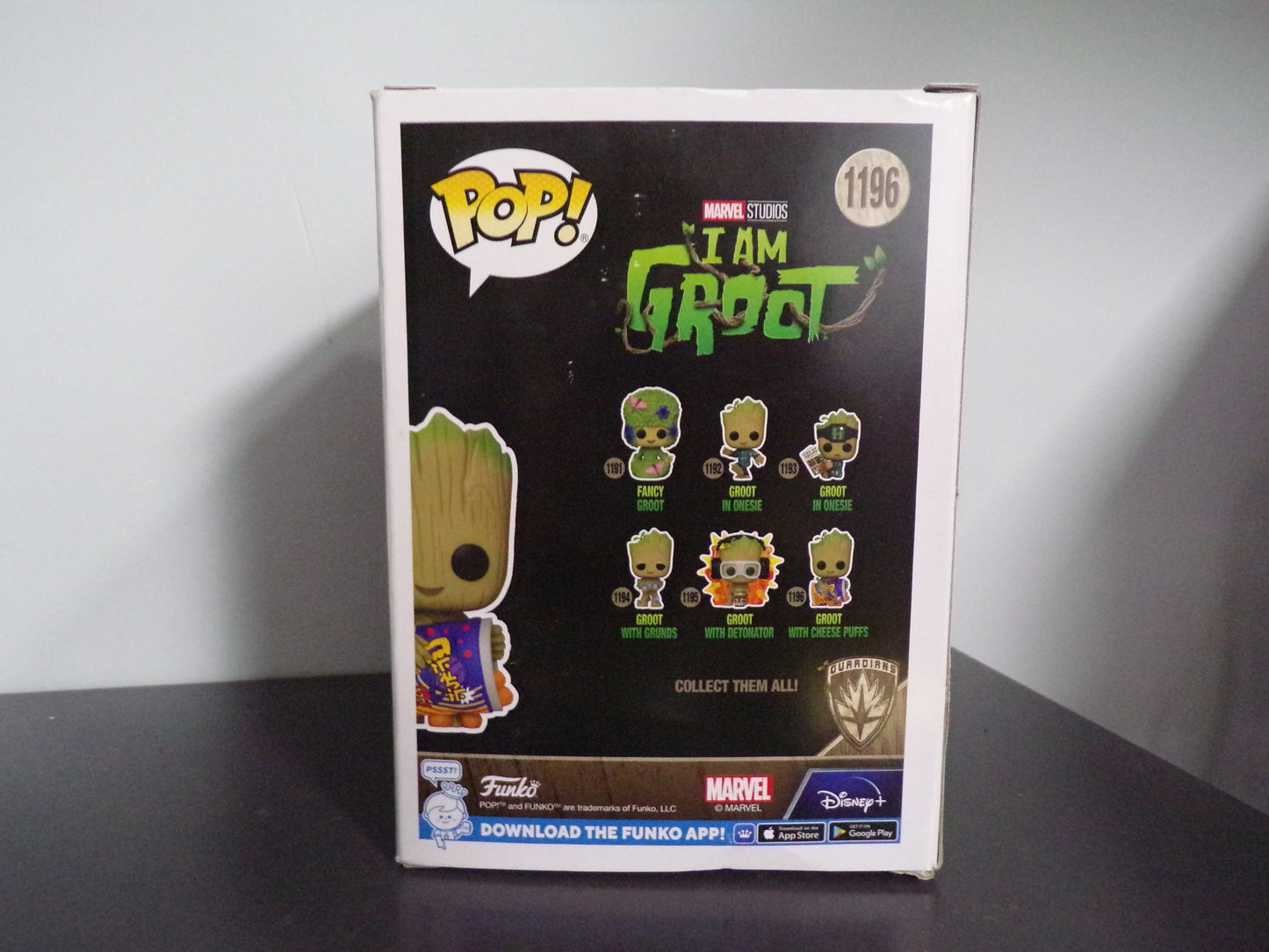 Funko! Pop I Am Groot - Groot with Cheese Puffs #1196