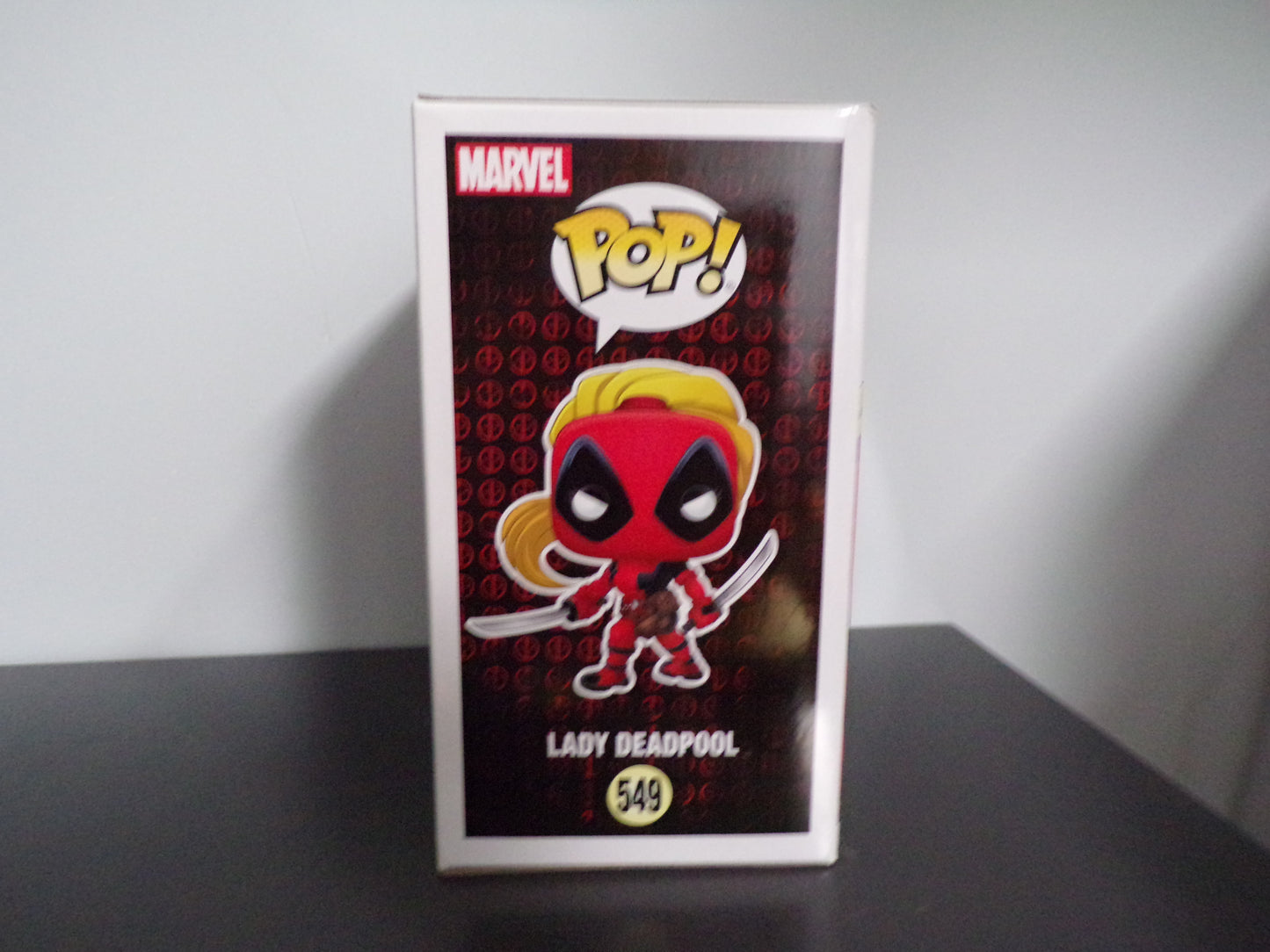 Funko Pop! Deadpool - Lady Deadpool #549 Pop In A Box Exclusive