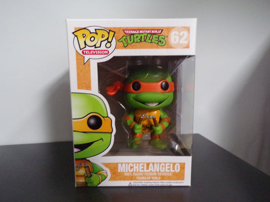Funko Pop! Teenage Mutant Ninja Turtles - Michelangelo #62 w/Protector
