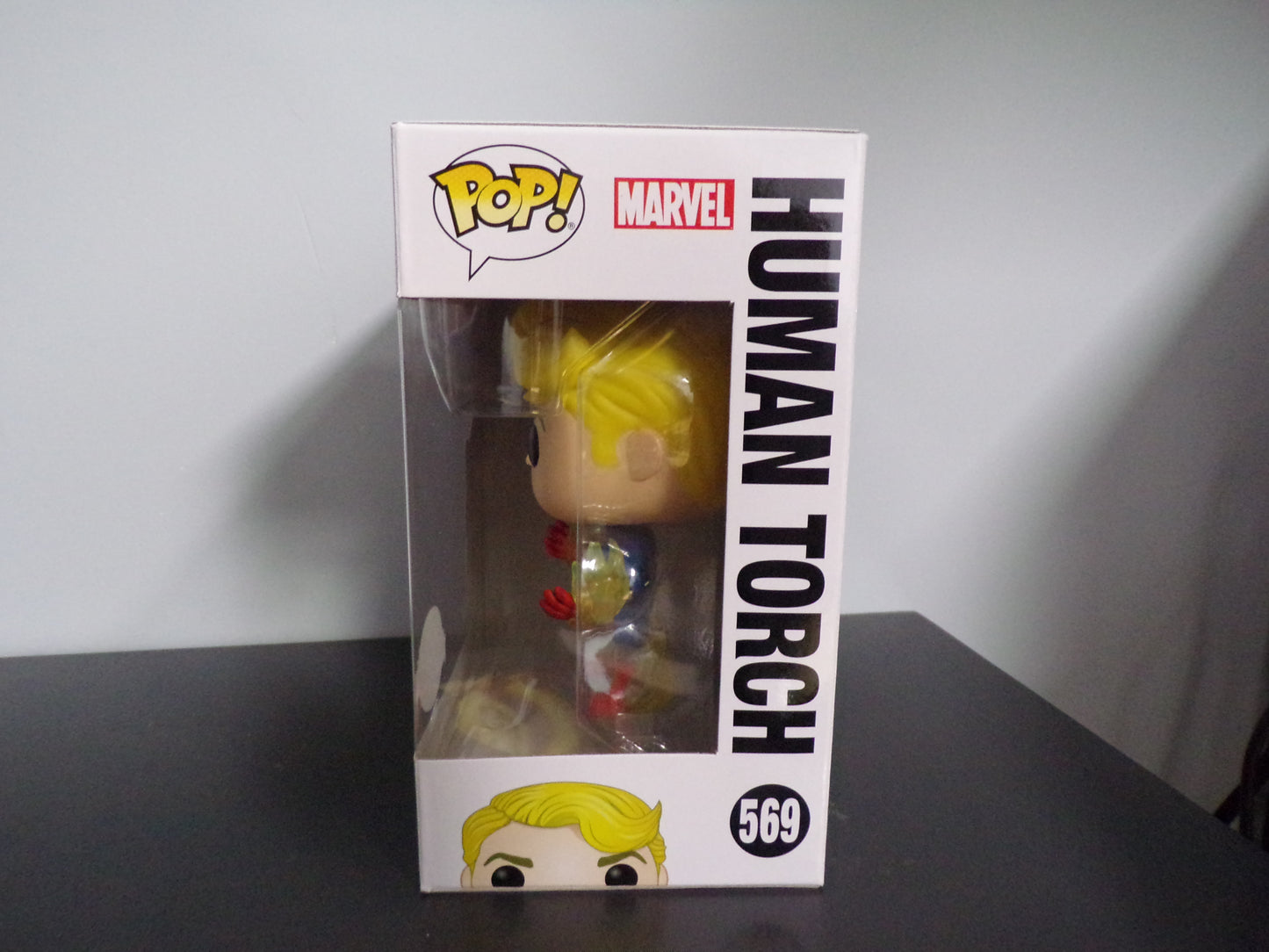 Funko Pop! Marvel Fantastic Four - Human Torch Special Edition #569
