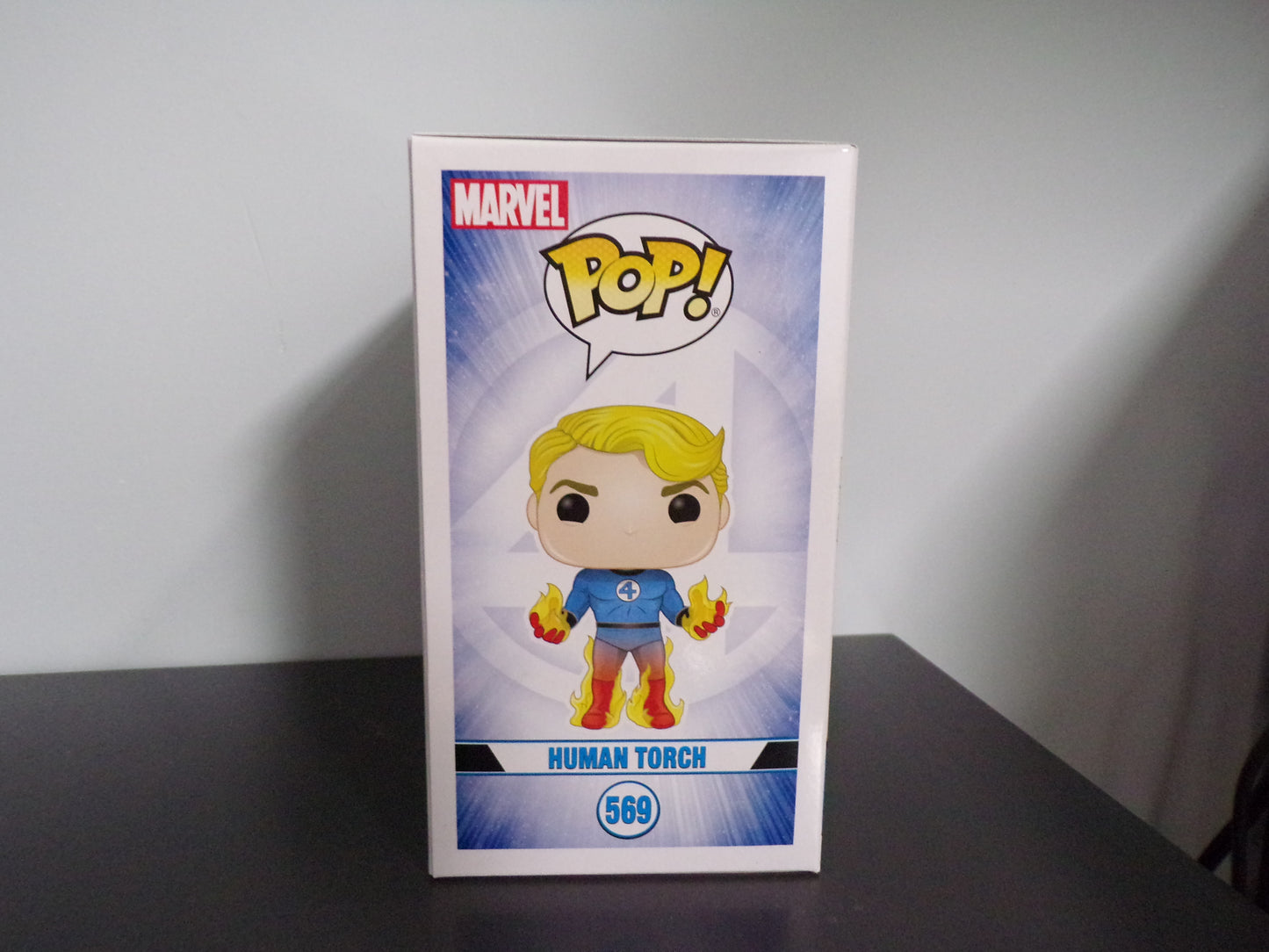 Funko Pop! Marvel Fantastic Four - Human Torch Special Edition #569