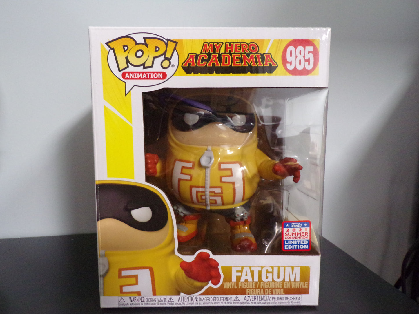 Funko Pop! My Hero Academia - Fatgum #985 2021 Summer Convention Exclusive