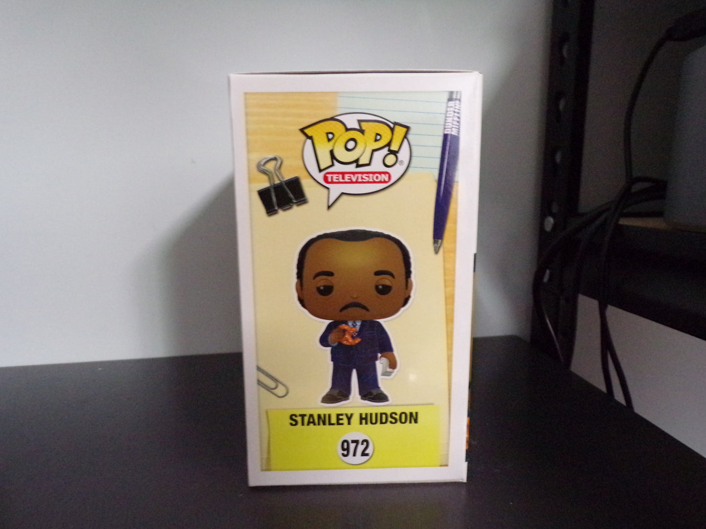 Funko Pop! The Office - Stanley Hudson Gamestop Exclusive #972 w/ Pop Protector