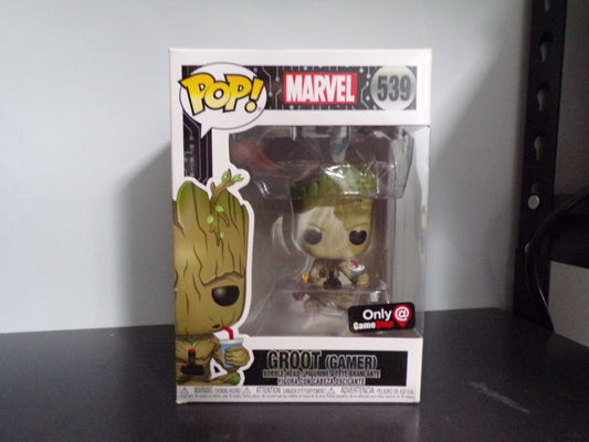 Funko Pop! Marvel - Groot (Gamer) Gamestop Exclusive #539