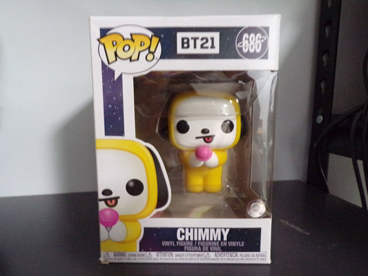 Funko Pop! BT21 - Chimmy #686 SLIGHT DAMAGE PLEASE SEE PHOTOS