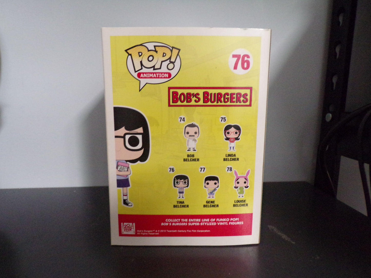Funko Pop! Bob's Burgers - Tina Belcher #76 SOME DAMAGE