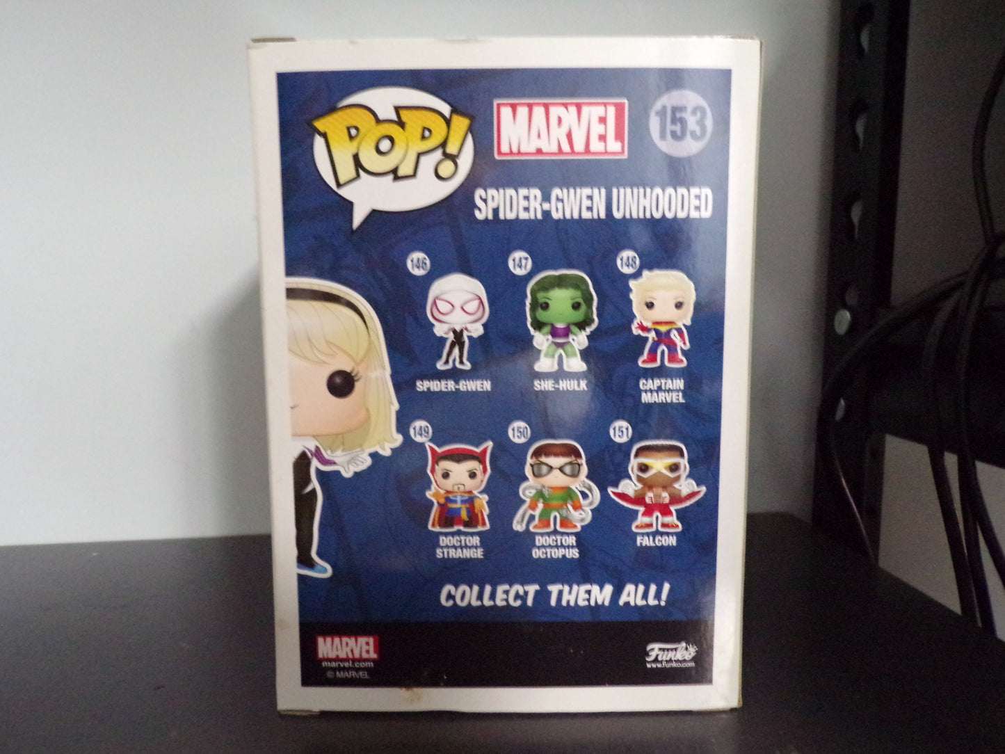 Funko Pop! Marvel - Spider-Gwn Unhooded Hot Topic Exclusive #153