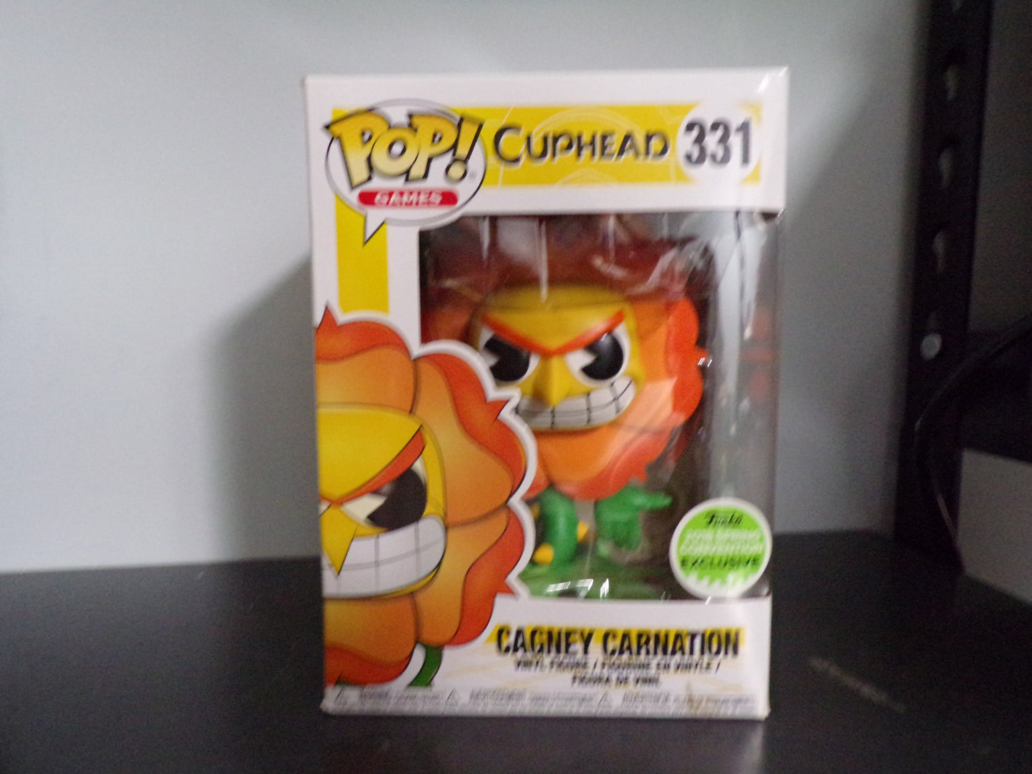Funko Pop! Cuphead - Cagney Carnation 2018 Spring Convention Exclusive #331