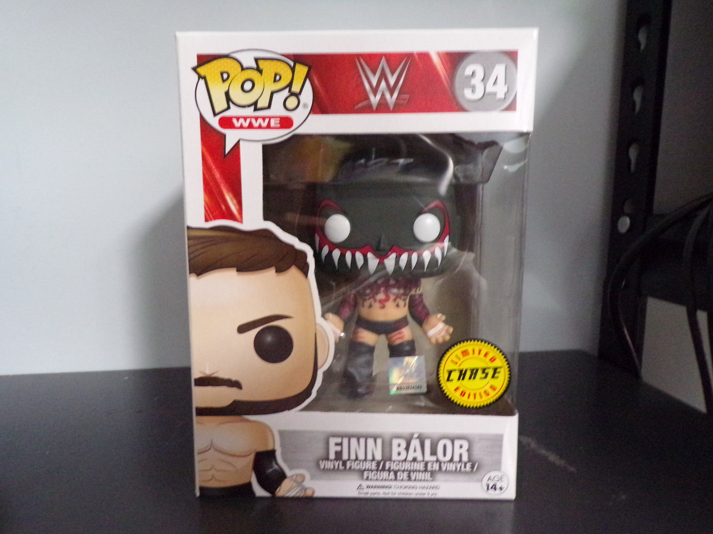 Funko Pop! WWE - Finn Balor Limited Chase Edition #34 w/ Protector