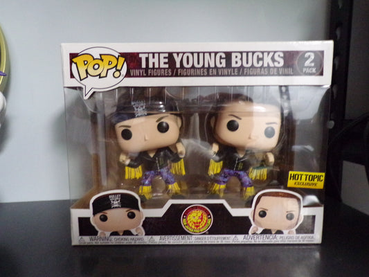 Funko Pop! New Japan Pro-Wrestling - The Young Bucks HT Exclusive 2 Pack