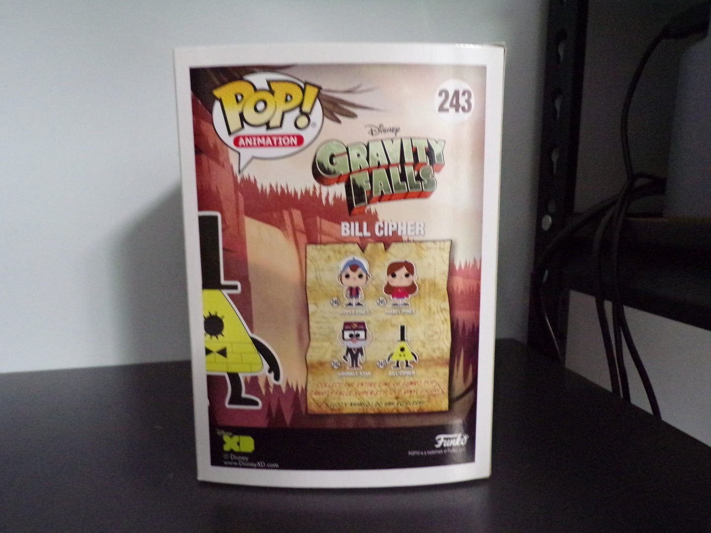Funko Pop! Disney Gravity Falls - Bill Cipher Limited Chase Edition #243