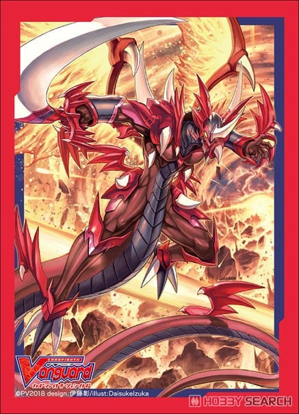 Cardfight Vanguard G Dragonic Overlord Card Game Character Mini Sleeves Collection Vol.336 Anime Art