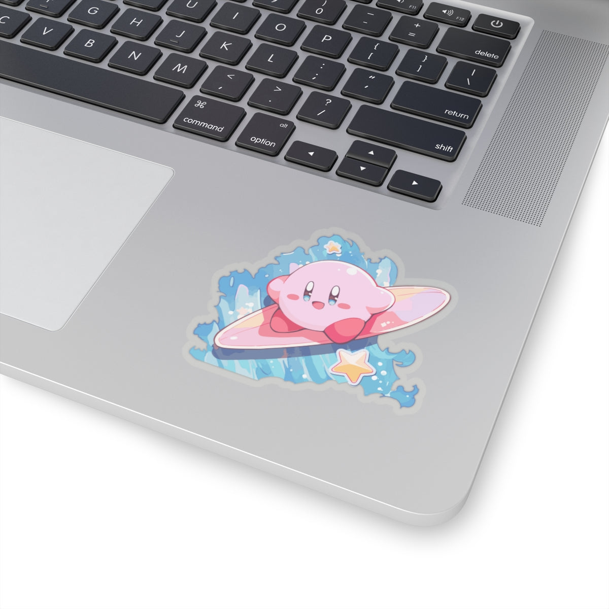 Pinky Surfing Kiss-Cut Stickers