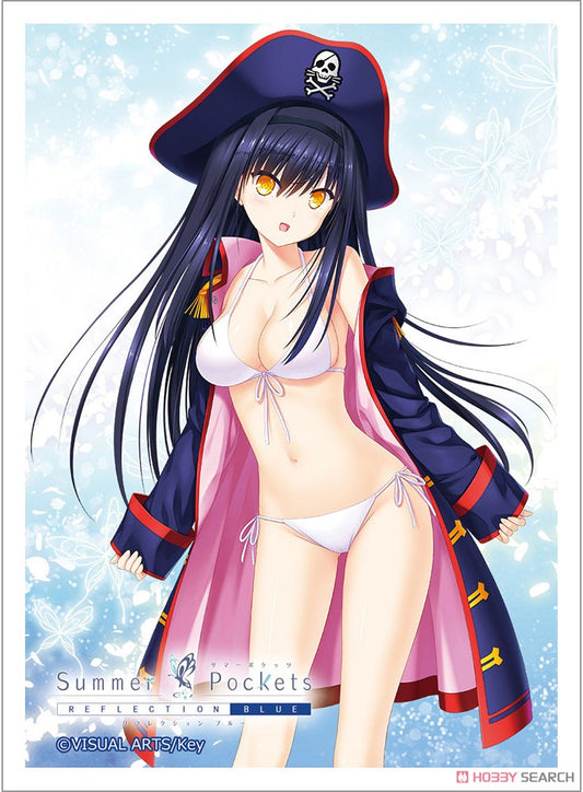 Curtain Spirits Summer Pockets REFLECTION BLUE Sleeve Au Kushima Swimsuit 2, Approx. W 2.6 x H 3.6 inches (67 x 92 mm), Made of PP' for ASIN 'B0BHV77GPP