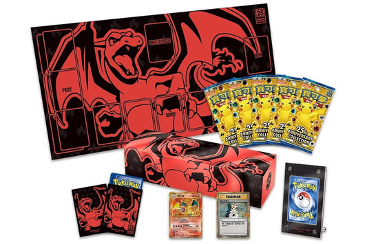 Pokemon TCG: 25th Anniversary Charizard Reinforced Supply Bundle (Chinese)