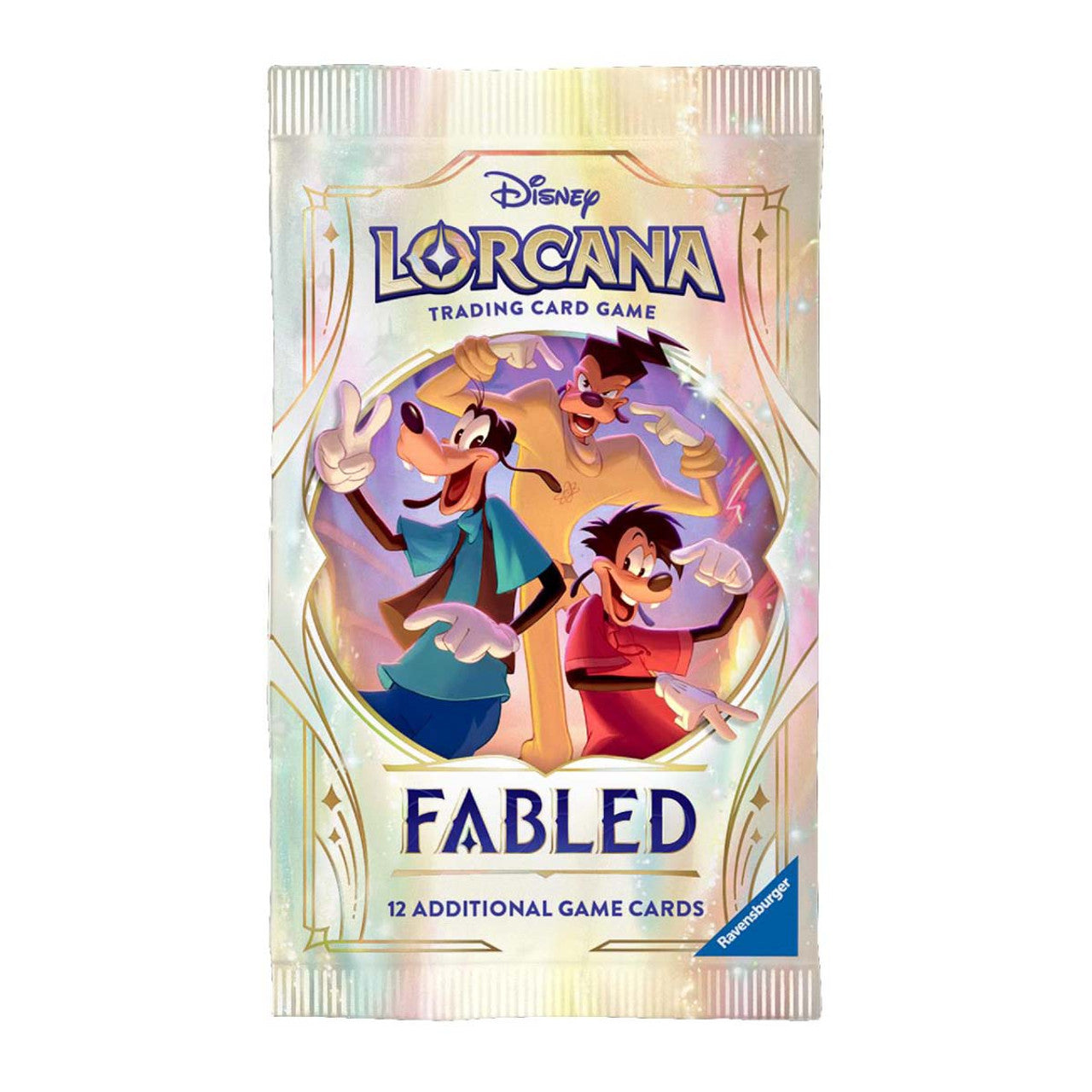 Ravensburger Disney Lorcana TCG Single Booster Pack (12 Cards) - Set 9 Fabled | Collectible Trading Cards | Ideal for Disney Fans & TCG Players | Suitable for Ages 8+