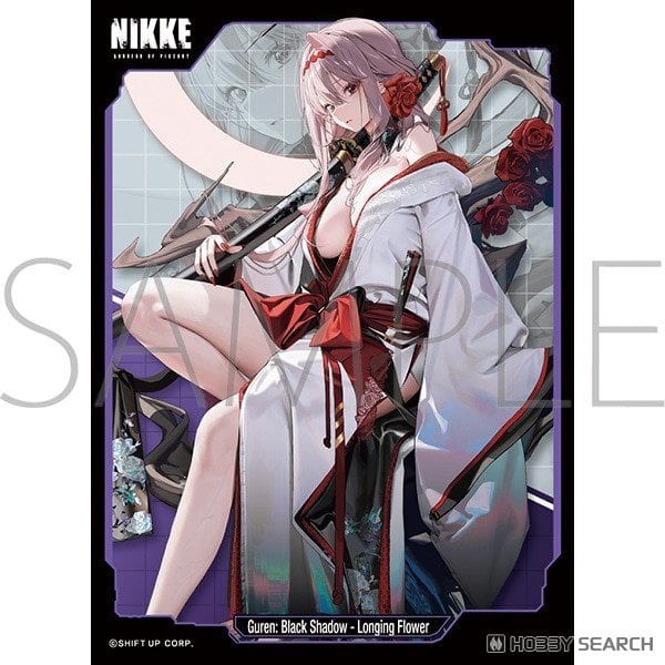 Movic Chara Sleeve Collection Mat Series Goddess of Victory: Nikke (Scarlet : Black Shadow - Longing Flower) (No.MT2183)