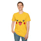 Pika Poke Face Unisex T-Shirt (Adult)