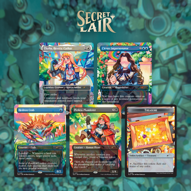 Magic the Gathering Secret Lair Pick ‘em & Stick ‘em (Non-Foil)