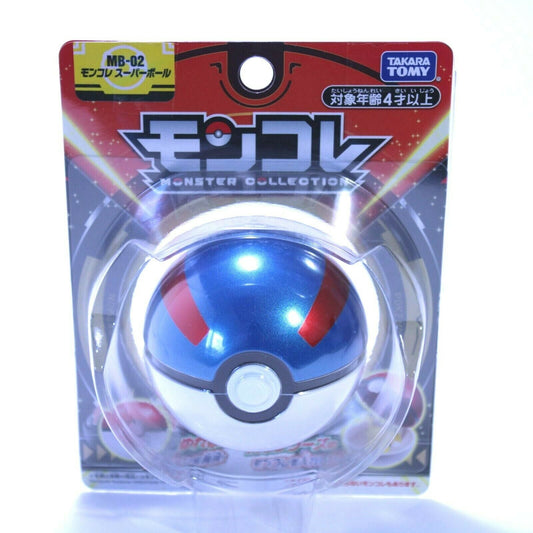 Takara Tomy MB-02 Pokemon Moncolle Great Ball Pokeball 3 Openable