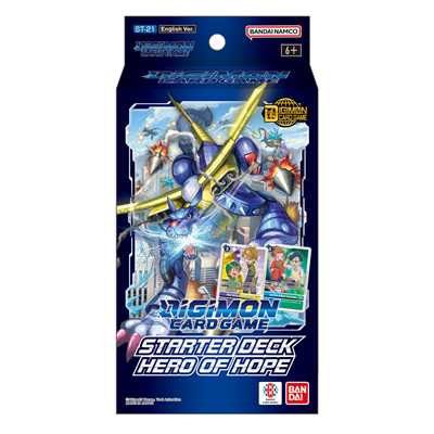 Digimon TCG Hero of Hope Starter Deck ST-21 [54 Cards]