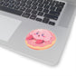 Doughnut Pinky Kiss-Cut Sticker