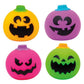 Schylling Needoh Jack Lantern Glow in The Dark Pumpkin Faces (Assorted Colors)