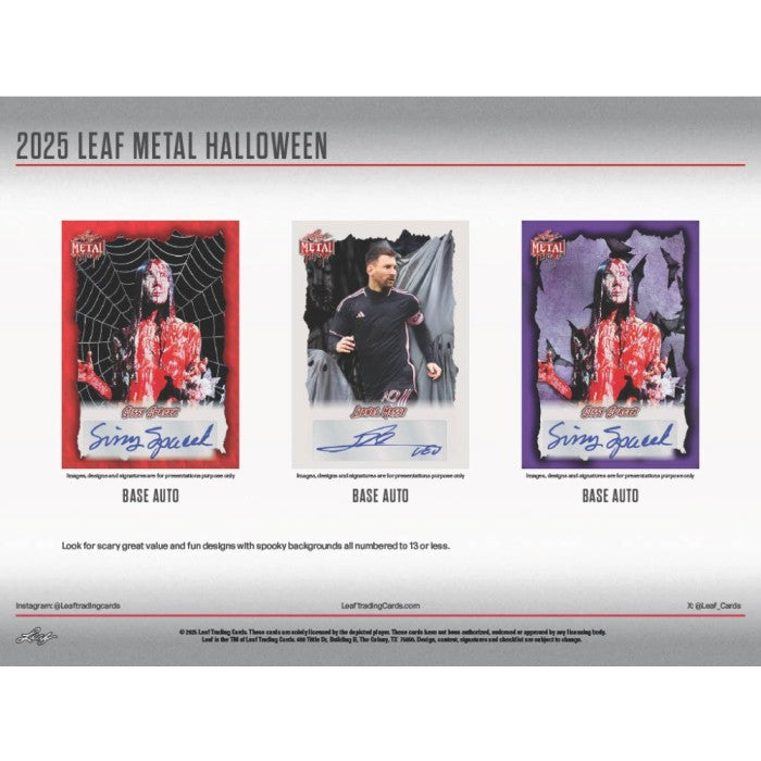 Leaf 2025 Metal Halloween Hobby Box