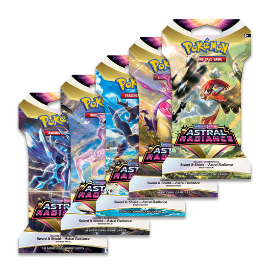 Pokemon TCG: Sleeved Booster Pack Case - Astral Radiance (144 Packs)