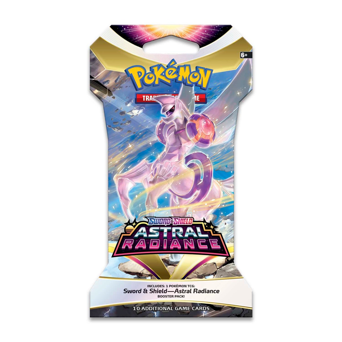 Pokemon TCG: Sleeved Booster Pack Case - Astral Radiance (144 Packs)