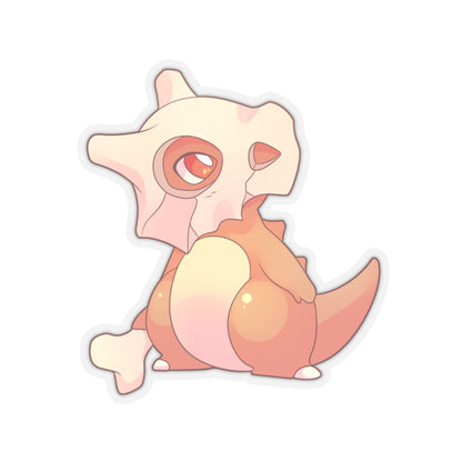 Cubone Poke Kiss-Cut Sticker