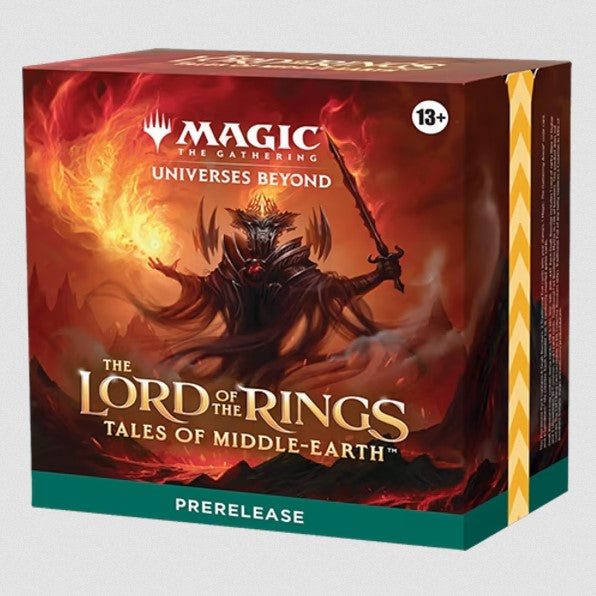 Magic The Gathering Lord of the Rings Tales of Middle-Earth Prerelease Kit - 6 Packs, Dice, Promos