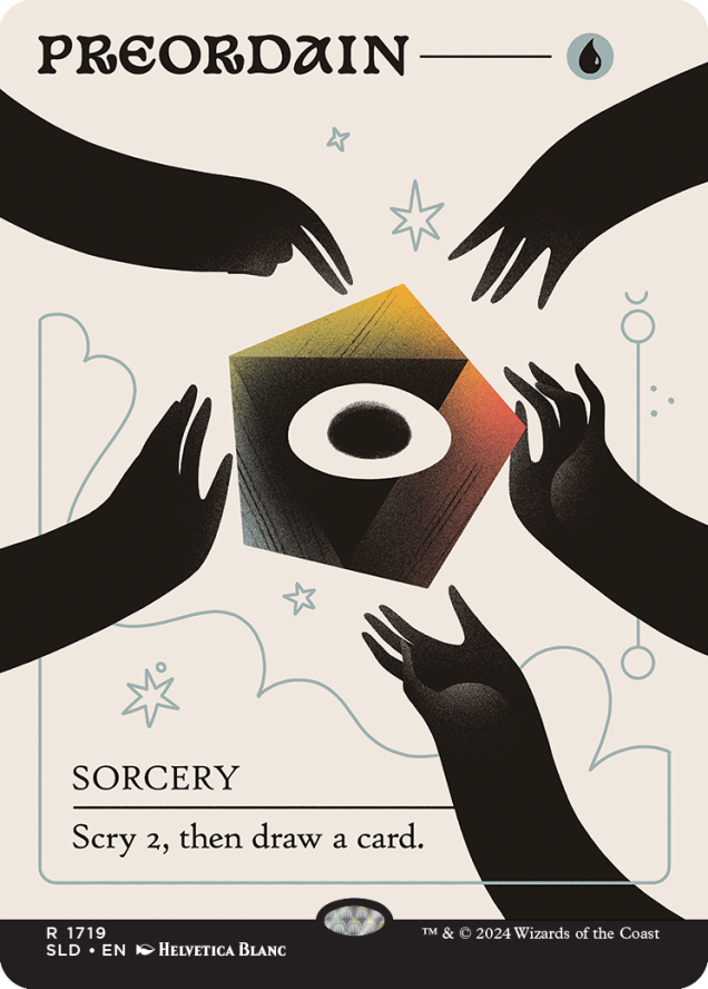 Magic the Gathering Secret Lair Tomb of the Astral Sorceress Non-Foil Edition