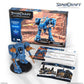 StarCraft: Tabletop Miniatures Game – Terran Goliath Expansion Set – 1 Unpainted Plastic Miniature, 80mm Base and 3 Game Cards – Archon Studio